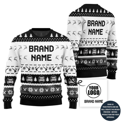 Simple Custom Logo For Team Ugly Sweater