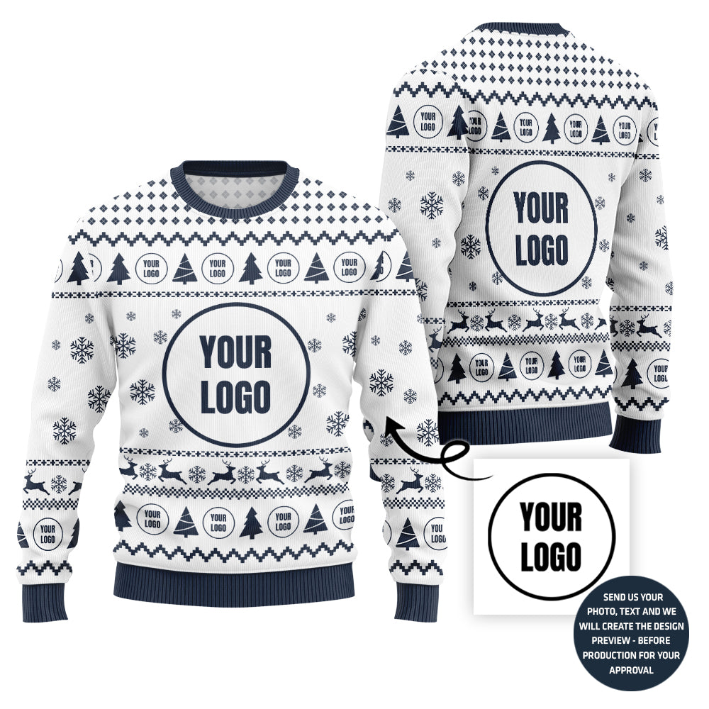 Simple Custom Logo For Teams Sweater