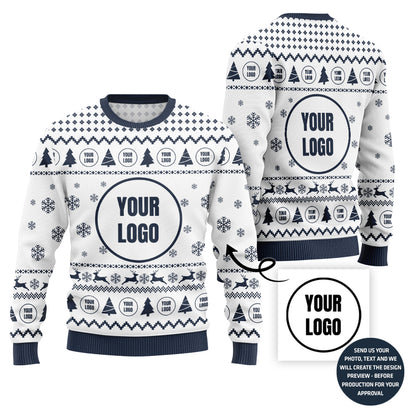 Simple Custom Logo For Teams Sweater