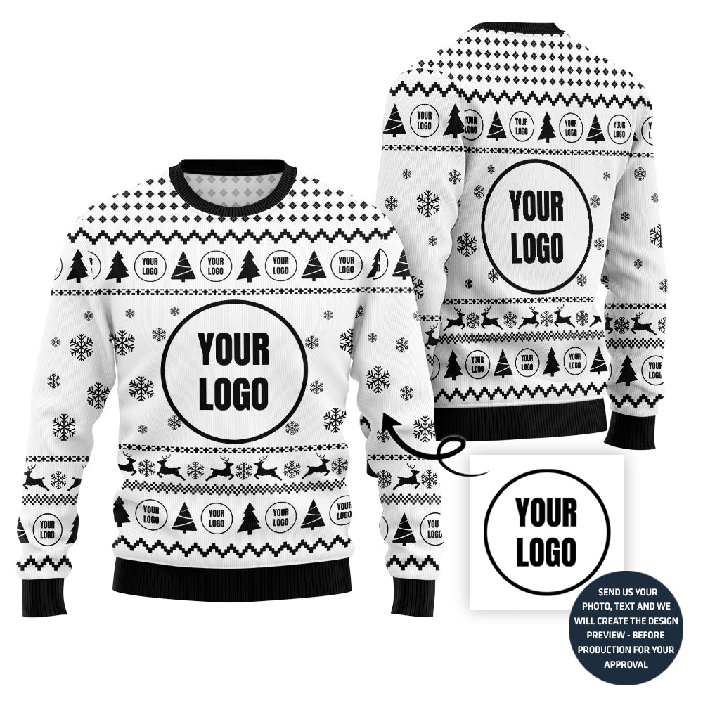 Simple Custom Logo For Teams Sweater