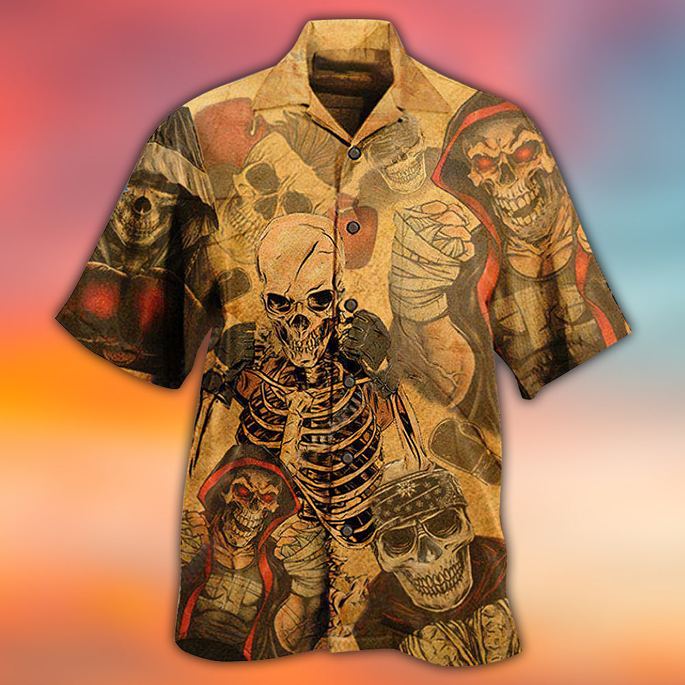 Skull Amazing Boxe - Hawaiian Shirt 