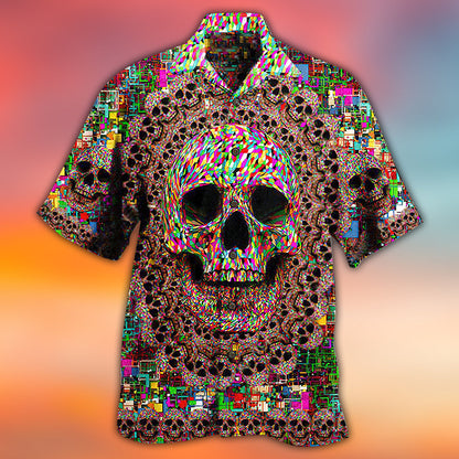 Skull Amazing Smiling - Hawaiian Shirt 
