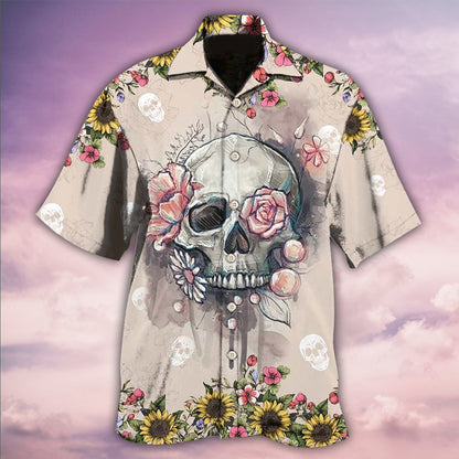 Skull Life Cute Style - Hawaiian Shirt 