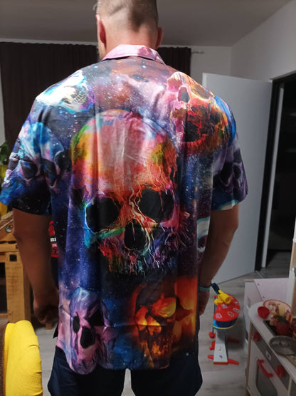 Skull Life Is Short Don't Turn Into Skull - Hawaiian Shirt 
