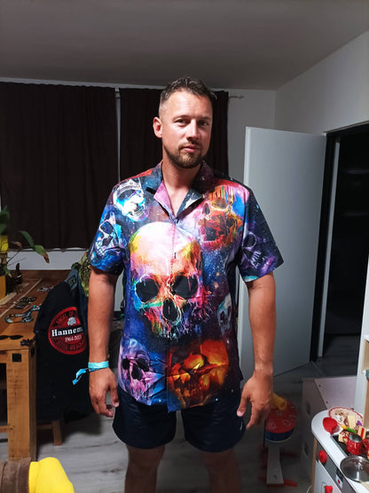 Skull Life Is Short Don't Turn Into Skull - Hawaiian Shirt 