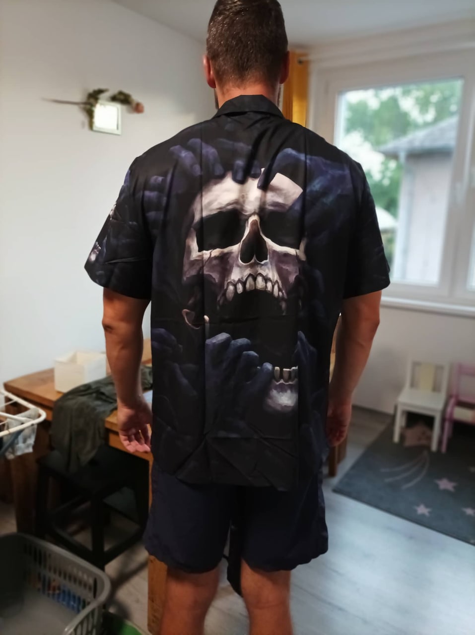 Skull Love Darkness - Hawaiian Shirt 