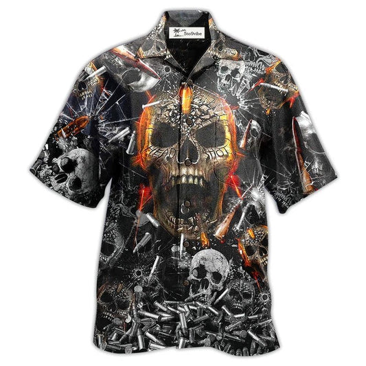 Hawaiian Shirt / Adults / S Skull Oh My Skull - Hawaiian Shirt 