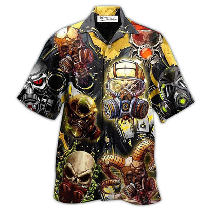 Hawaiian Shirt / Adults / S Skull Sign Style - Hawaiian Shirt 