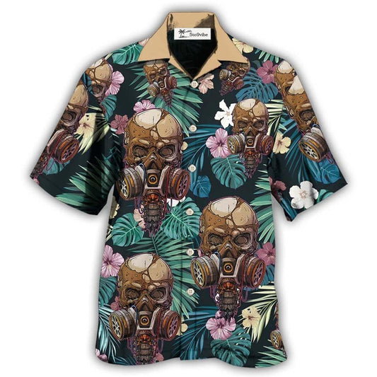 Hawaiian Shirt / Adults / S Skull Style Lover Skull - Hawaiian Shirt 