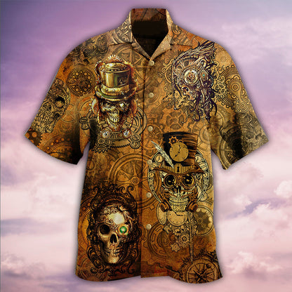 Skull Vintage Cool - Hawaiian Shirt 