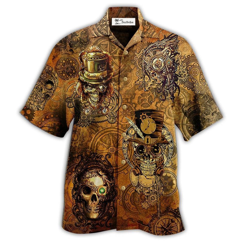 Hawaiian Shirt / Adults / S Skull Vintage Cool - Hawaiian Shirt 