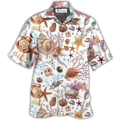 Hawaiian Shirt / Adults / S Snail Color Art Style - Hawaiian Shirt 