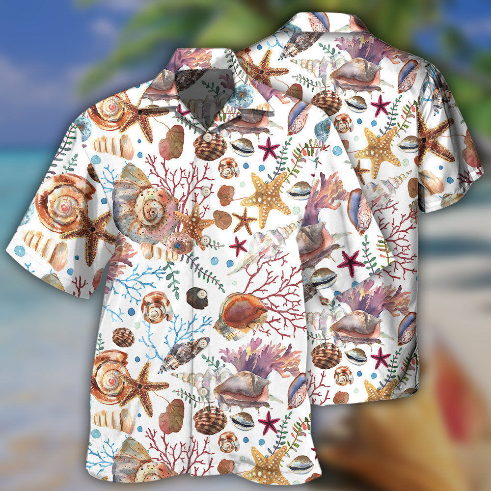 Snail Color Art Style - Hawaiian Shirt 