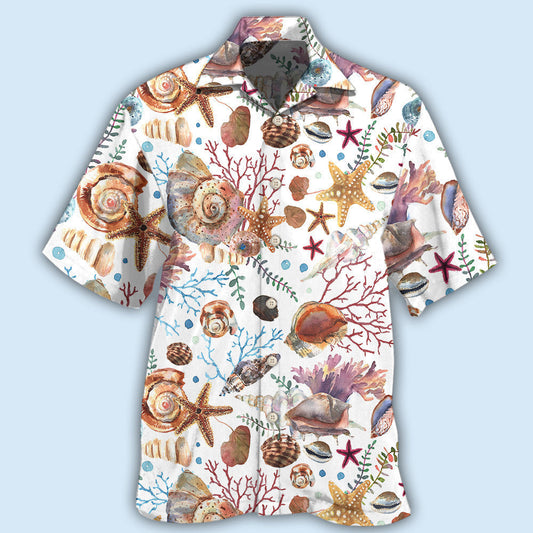 Snail Color Art Style - Hawaiian Shirt 