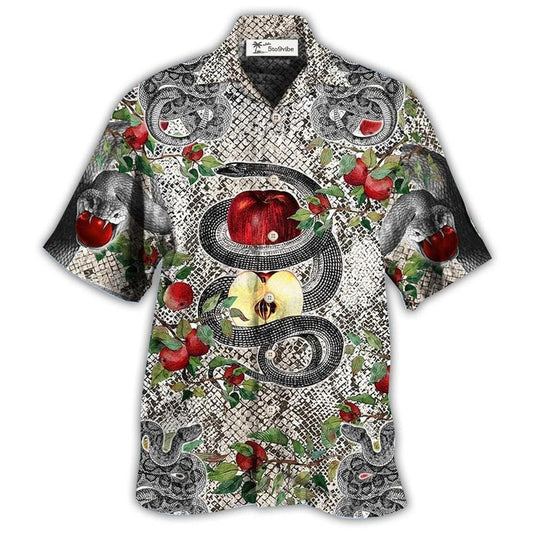 Hawaiian Shirt / Adults / S Snake Animals Garden Of Eden Snake - Hawaiian Shirt 