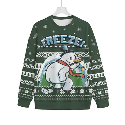 Snowman Dirty Plus Size Ladies Christmas Sweaters
