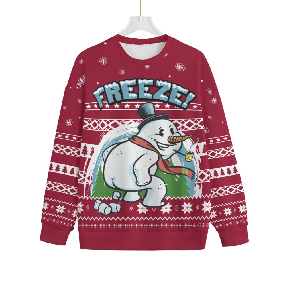 Snowman Dirty Plus Size Ladies Christmas Sweaters