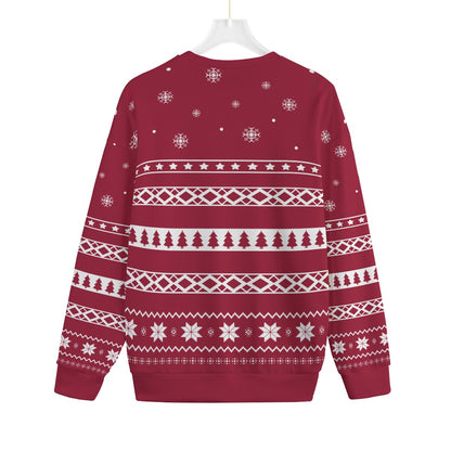 Snowman Inappropriate Plus Size Ugly Christmas Sweater