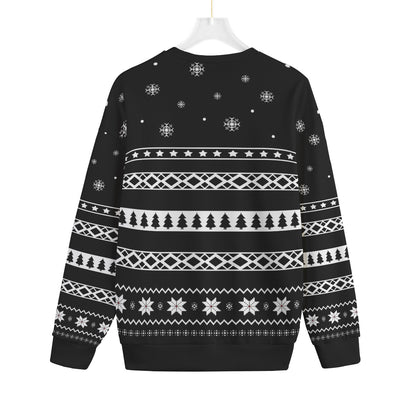 Snowman Naughty Men Big And Tall Christmas Sweater