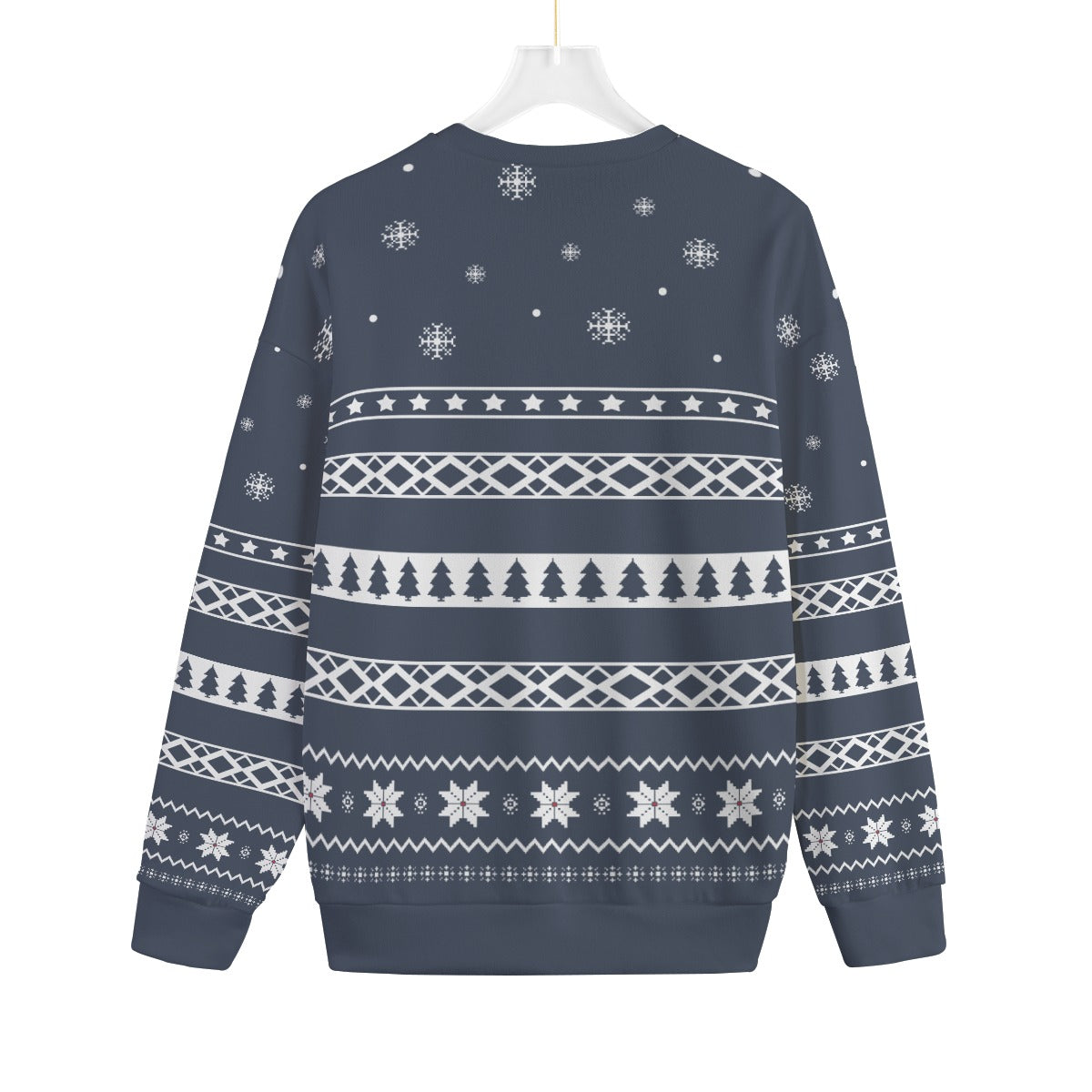 Snowman Naughty Men Big And Tall Christmas Sweater