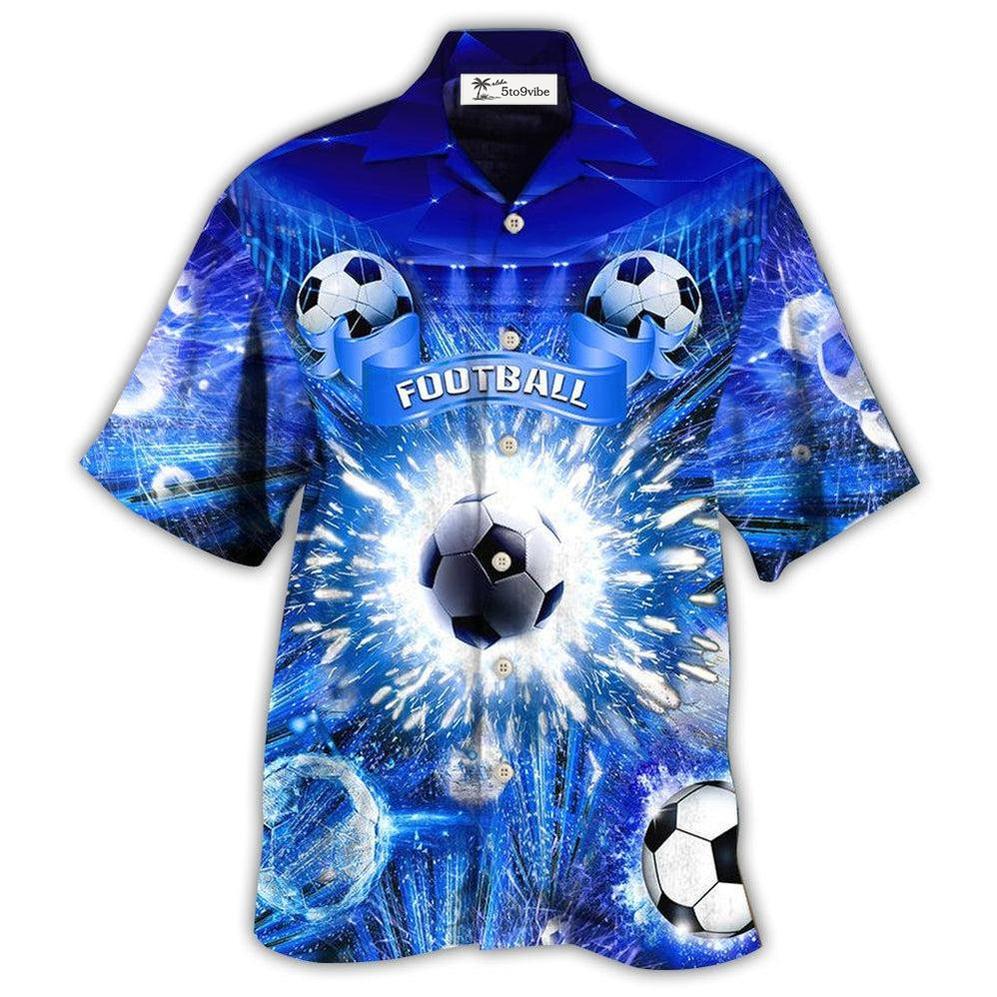 Hawaiian Shirt / Adults / S Soccer What Happens At Soccer Stays - Hawaiian Shirt 