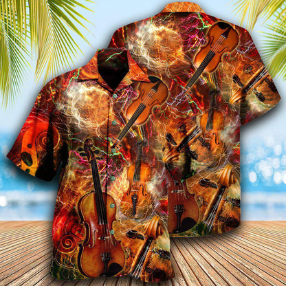 Violin Soul Of Music - Hawaiian Shirt 
