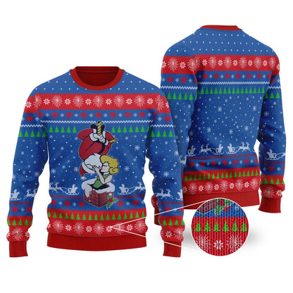 Spiderman Santa Funny Ugly Sweaters For Christmas Party