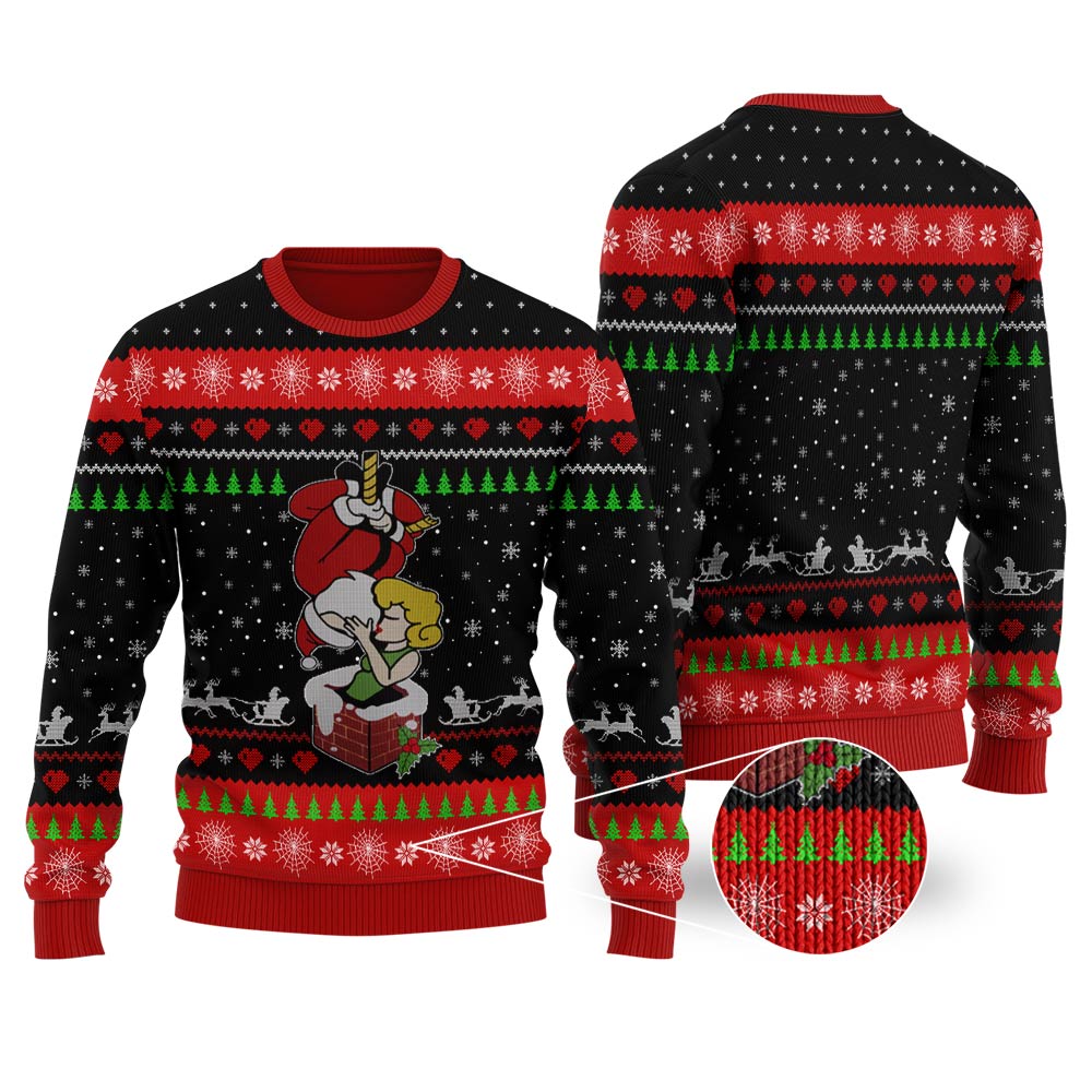 Spiderman Santa Ugly Christmas Sweater