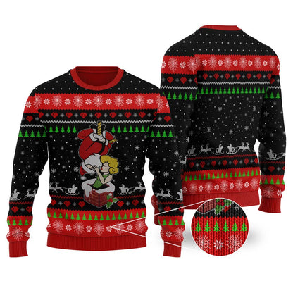 Spiderman Santa Ugly Christmas Sweater