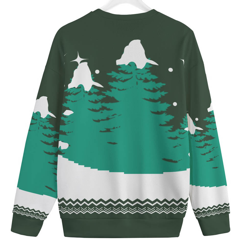 Squirrel Lover Santa Hat Animals Men Big And Tall Christmas Sweater
