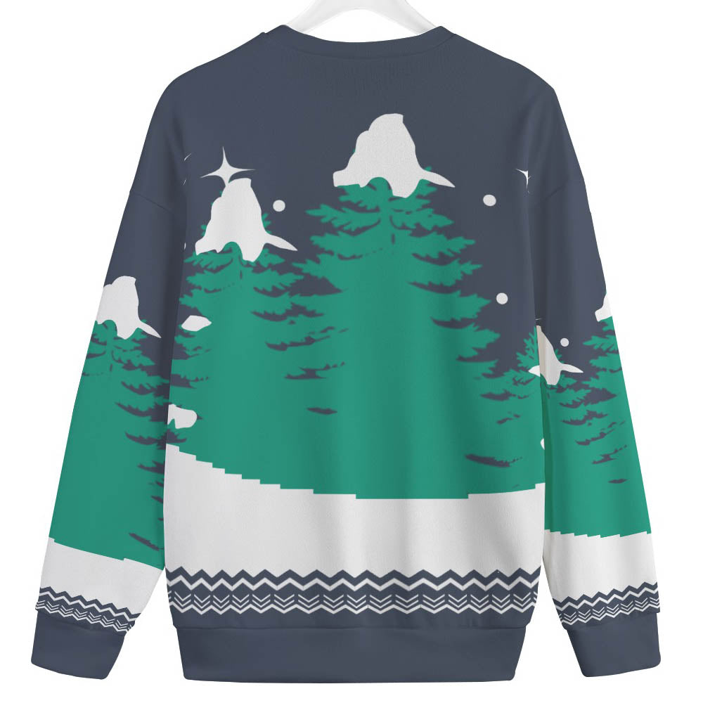 Squirrel Lover Santa Hat Animals Men Big And Tall Christmas Sweater
