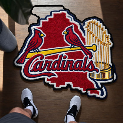 Alfombra personalizada de bienvenida premium de equipo de la MLB – Felpudo de béisbol personalizado