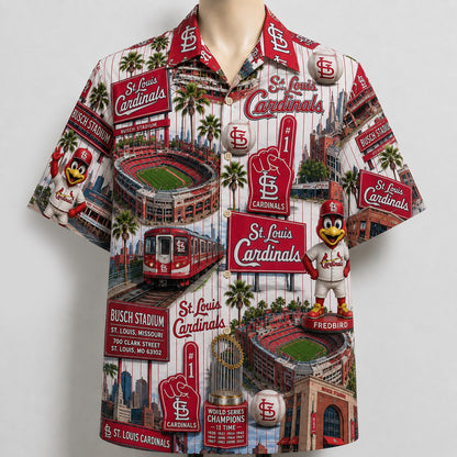 All Baseball Teams Iconic Moments Aloha Shirt for Baseball Fans Button Up Unisex Hawaiian Shirt For Men and Women