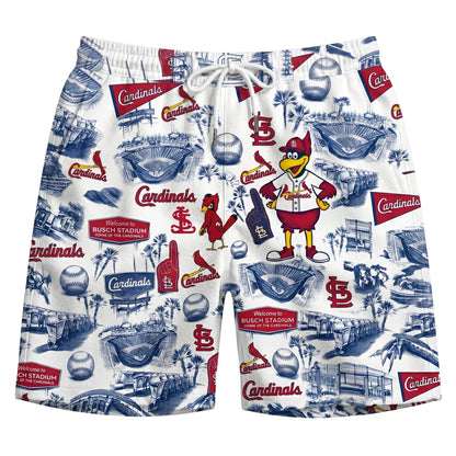 LAD Baseball Stadium SGA Blue Vibe Unisex Hawaiian Shirt