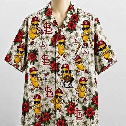 All Baseball Teams banana Hibiscus Flower Beach Vibe Aloha Premium Unisex Hawaiian Shirt For Men and Women