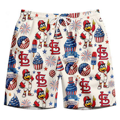 KCR Baseball Team 4th July 250 Years Anniversary America Premium Unisex Hawaiian Shirt For Men and Women