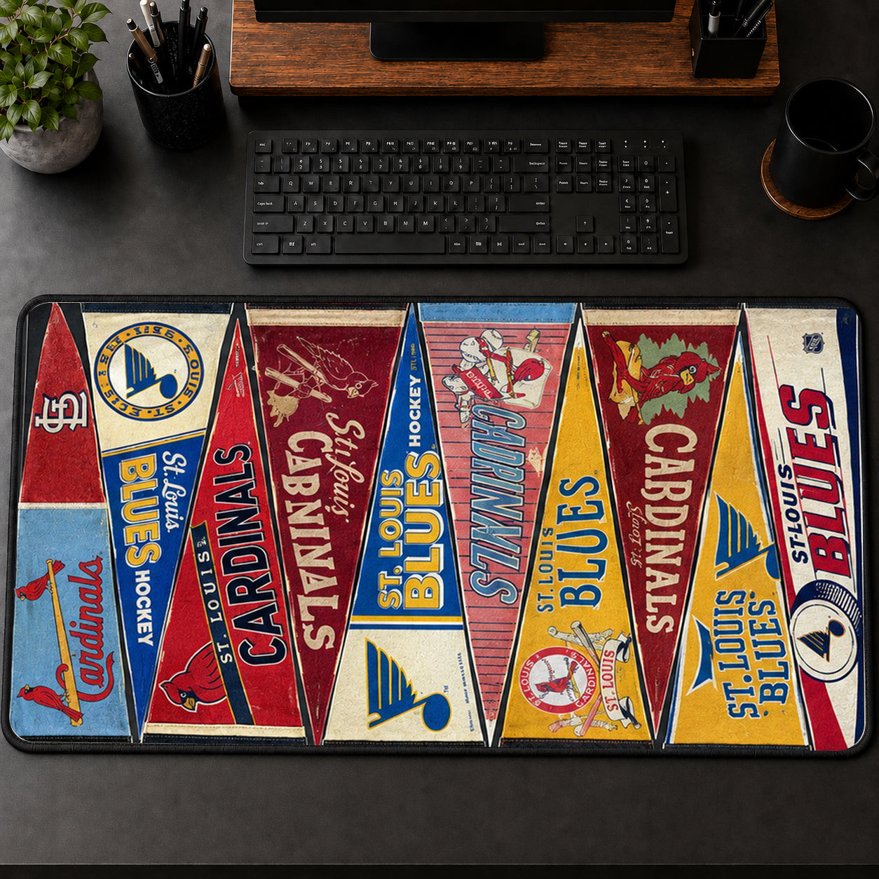 All Sport Teams City Vintage Anniversary For Fans Desk Mat Mouse Pad Trending - 5to9vibe
