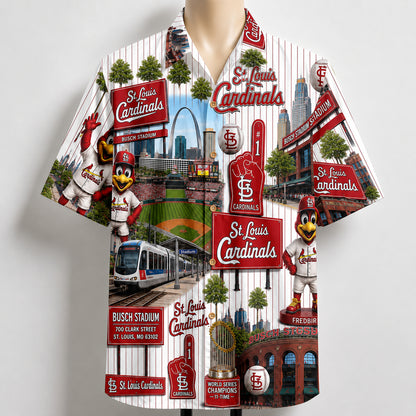 All Baseball Teams Iconic 2 Moments Aloha Shirt for Baseball Fans Button-Up Unisex Hawaiian Shirt For Men and Women
