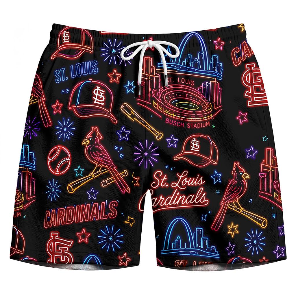 All Baseball Teams Neon Pattern Vibe Summer Party Button-Up Unisex Hawaiian Shirt For Men and Women