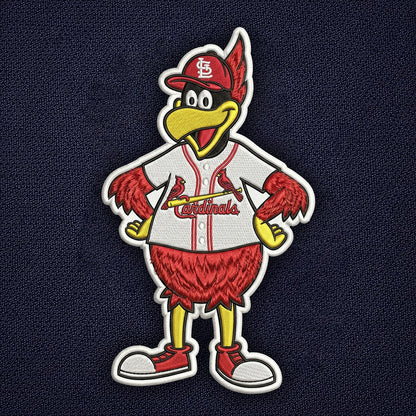 Mascots Baseball Team Embroidered Logo Premium Quarter Zip Sweatshirt, Inspired Quarter Zip Sweater, Unisex Baseball Sweatshirt