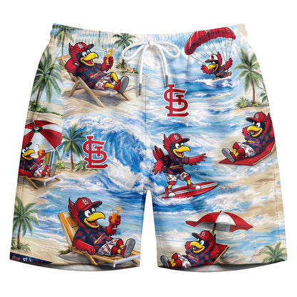 Camisa Hawaiana Unisex para Hombre y Mujer con Botones y Vibras de Playa, Mascota de Béisbol NYY