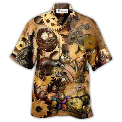 Hawaiian Shirt / Adults / S Steampunk Style Easter Enjoy - Hawaiian Shirt 