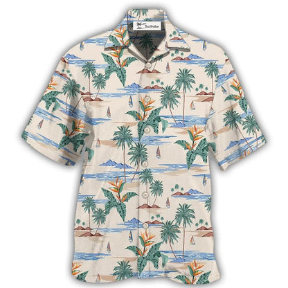 Hawaiian Shirt / Adults / S Beach It's Tropical Beach Summer In Aloha Style - Hawaiian Shirt 