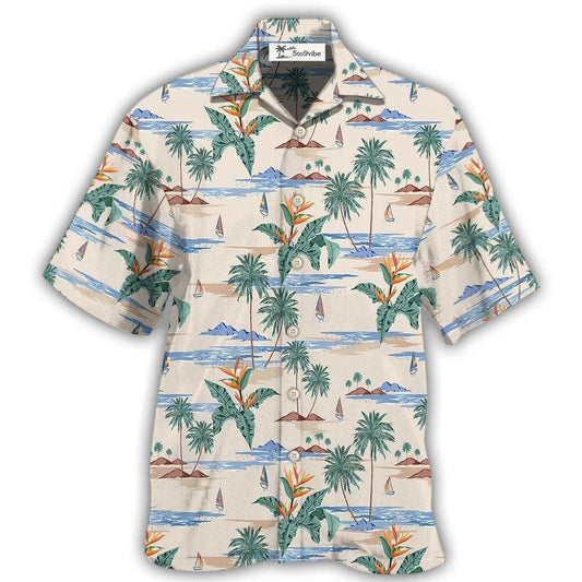 Hawaiian Shirt / Adults / S Beach It's Tropical Beach Summer In Aloha Style - Hawaiian Shirt 