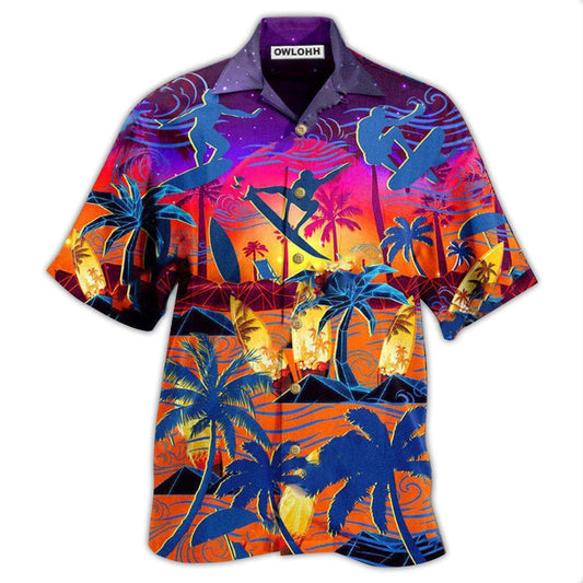 Hawaiian Shirt / Adults / S Surfing Make Your Own Waves - Hawaiian Shirt 