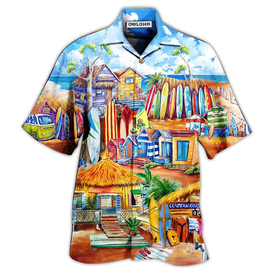 Hawaiian Shirt / Adults / S Surfing Store And Beach - Hawaiian Shirt 