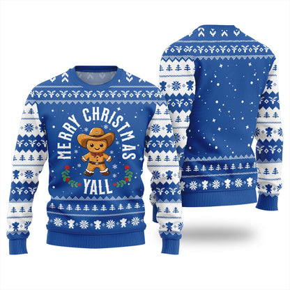 Sweet & Silly Gingerbread Cookie Ugly Christmas Sweaters 2025
