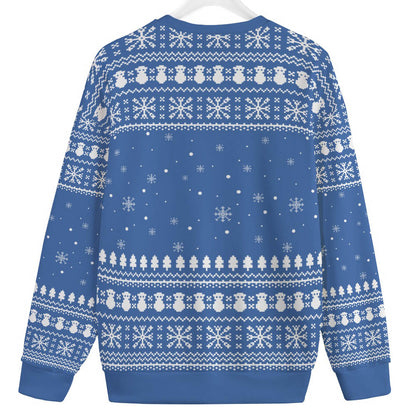 Swoleman Frosty Mens Big And Tall Christmas Sweater