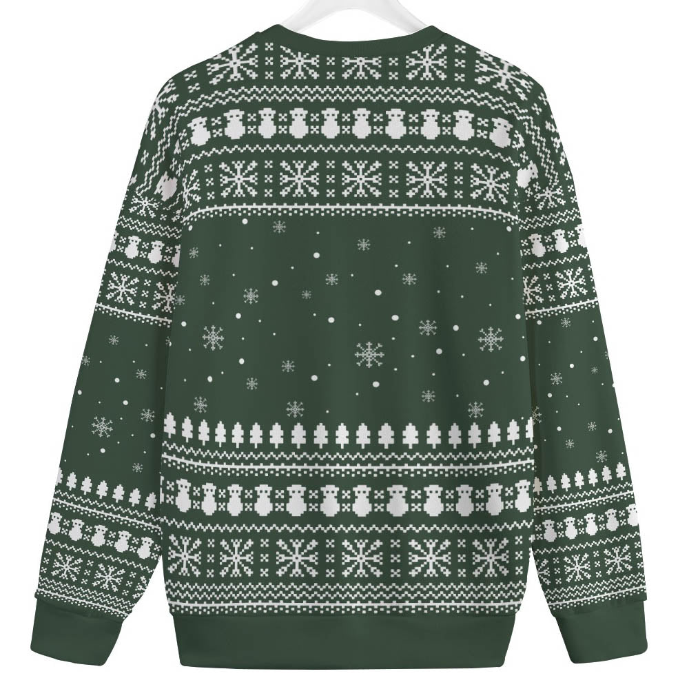 Swoleman Frosty Mens Big And Tall Christmas Sweater