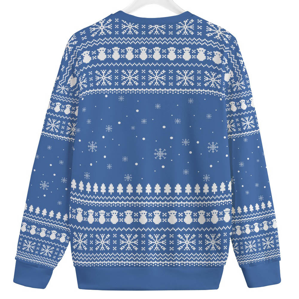 Swoleman Frosty Plus Size Womens Ugly Christmas Sweater